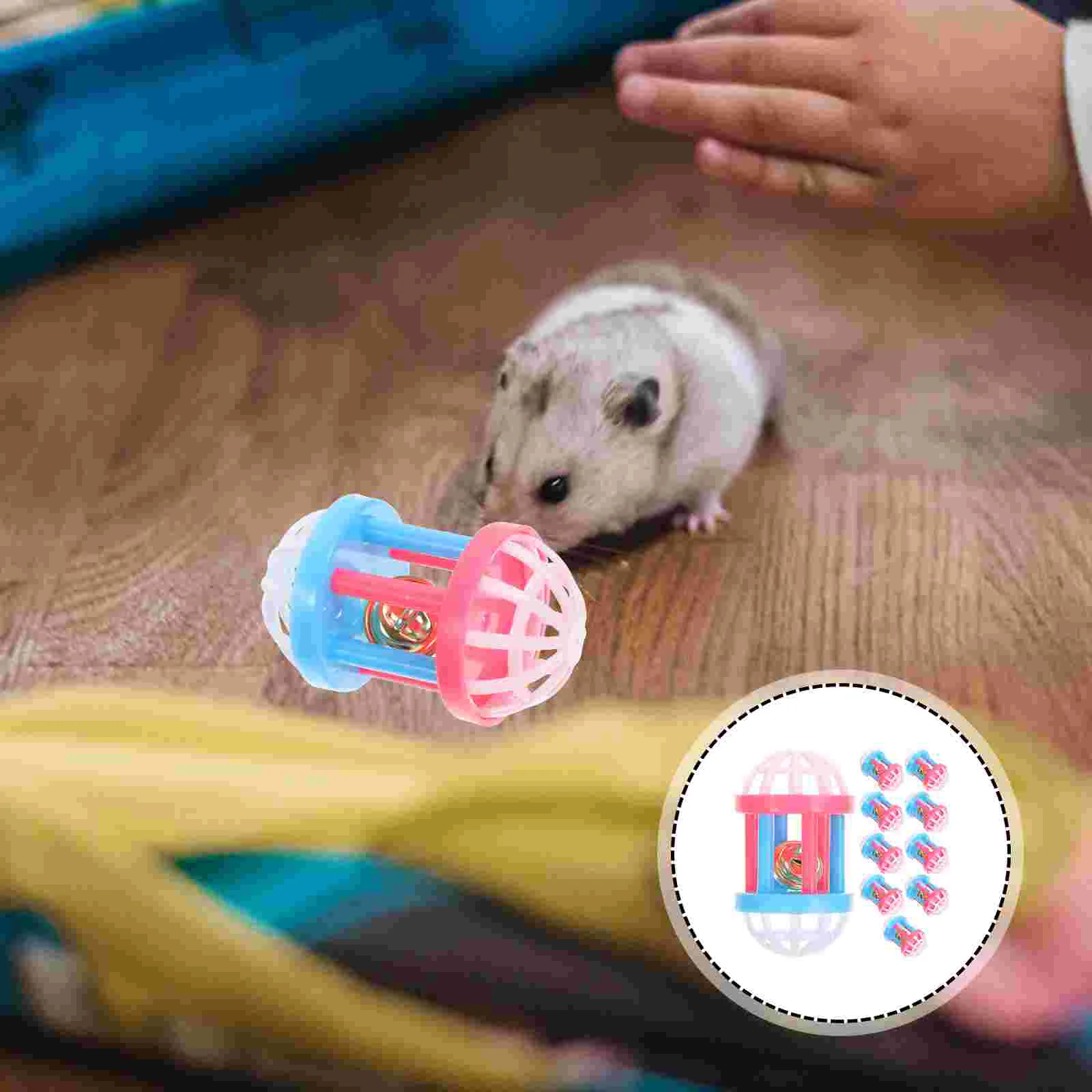 Smallhamster Petbell Bunny Animal Suppliesball Cylinder Plaything Sound Bells Bird Rattankitten Play Treat Rabbit Foot Cage
Smallhamster Petbell Bunny Animal Suppliesball Cylinder Plaything Sound Bells Bird Rattankitten Play Treat Rabbit Foot Cage