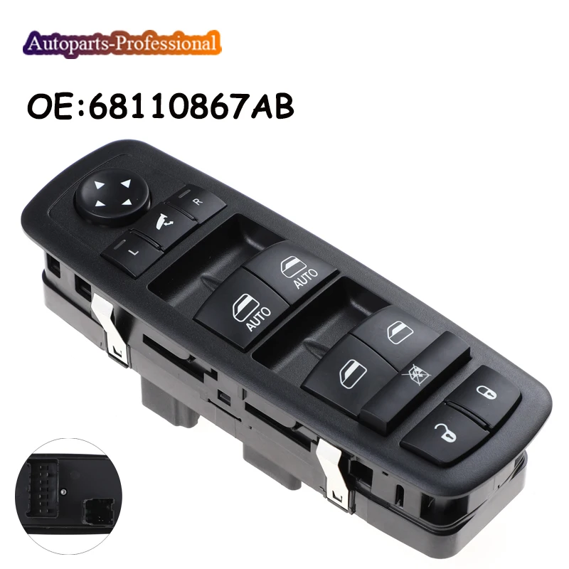 Car Auto accessorie Master Power Window Switch Front Left For Dodge Ram 1500 2500 3500 Truck 2015-2016 68110867AB 68110867AA
Car Auto accessorie Master Power Window Switch Front Left For Dodge Ram 1500 2500 3500 Truck 2015-2016 68110867AB 68110867AA