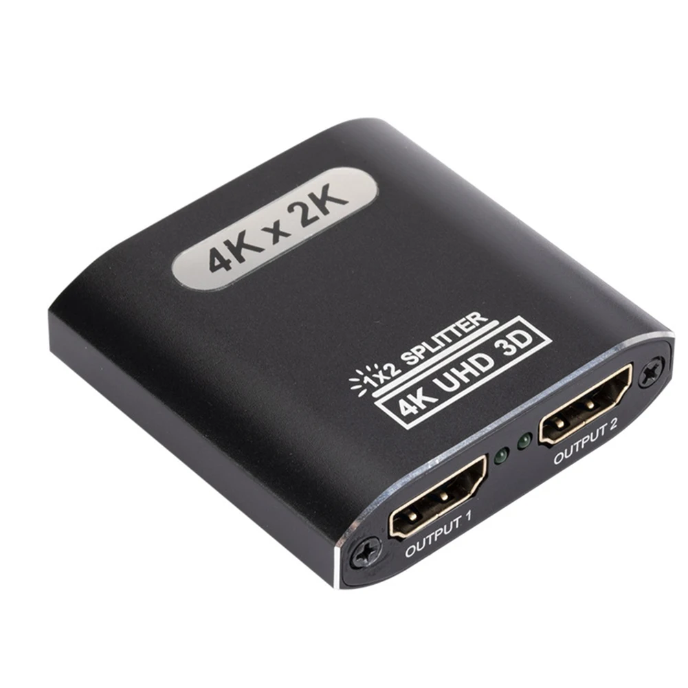 Портативный HDMI-совместимый 1 в 2 разветвитель 4K 3D UHD проектор ПК HDTV адаптер видео конвертер Разъем поставки
Портативный HDMI-совместимый 1 в 2 разветвитель 4K 3D UHD проектор ПК HDTV адаптер видео конвертер Разъем поставки