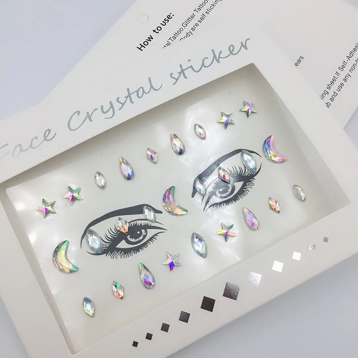 1Pcs Moon Beauty 3D Face Art Crystal Sticker Rhinestone Decoration Party Makeup Body Shining Festival Glitter Eyebrow Eyes
1Pcs Moon Beauty 3D Face Art Crystal Sticker Rhinestone Decoration Party Makeup Body Shining Festival Glitter Eyebrow Eyes