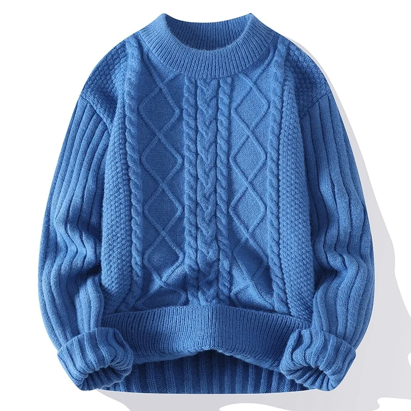 Autumn Winter Fashion Warm Geometric Pattern Knitted Half Neck Pullover Sweater USA Size S-L
Autumn Winter Fashion Warm Geometric Pattern Knitted Half Neck Pullover Sweater USA Size S-L