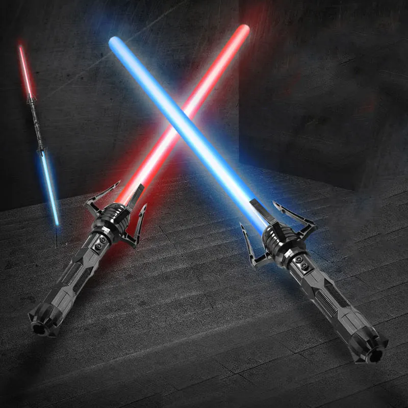 2pcs Brinquedo Laser Espada Vermelho e Azul Dupla Espada Retrátil Dois Em Um Sabre de Luz Jedi Cosplay Arma Menino Brinquedo Cri
2pcs Brinquedo Laser Espada Vermelho e Azul Dupla Espada Retrátil Dois Em Um Sabre de Luz Jedi Cosplay Arma Menino Brinquedo Cri