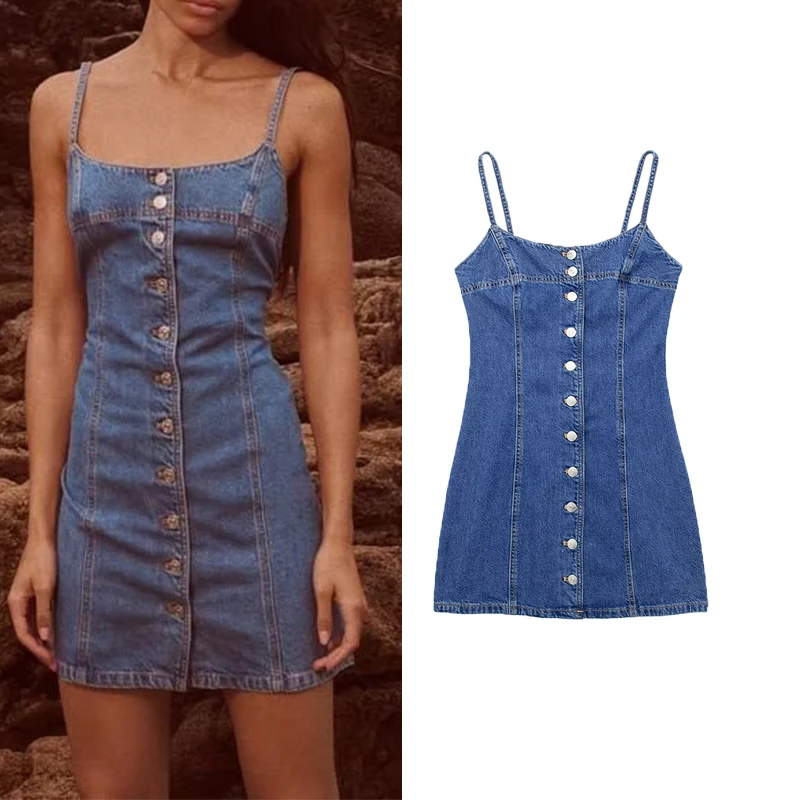 Denim Dress Woman Mini Dress Women Sleeveless Backless Summer Dresses For Women 2023 Party Short Dresses
Denim Dress Woman Mini Dress Women Sleeveless Backless Summer Dresses For Women 2023 Party Short Dresses