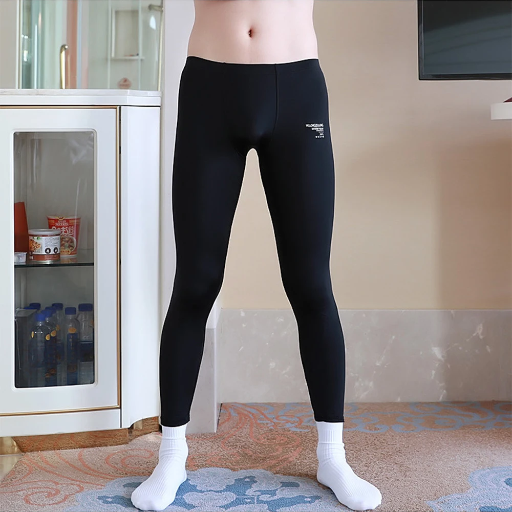 Mens Sleep Underwear Men Ultra-thin Leggings Ice Homewear Pajama Silk Pouch Sleepwear Long Pants Bottoms Sexy Bugle Trousers
Mens Sleep Underwear Men Ultra-thin Leggings Ice Homewear Pajama Silk Pouch Sleepwear Long Pants Bottoms Sexy Bugle Trousers