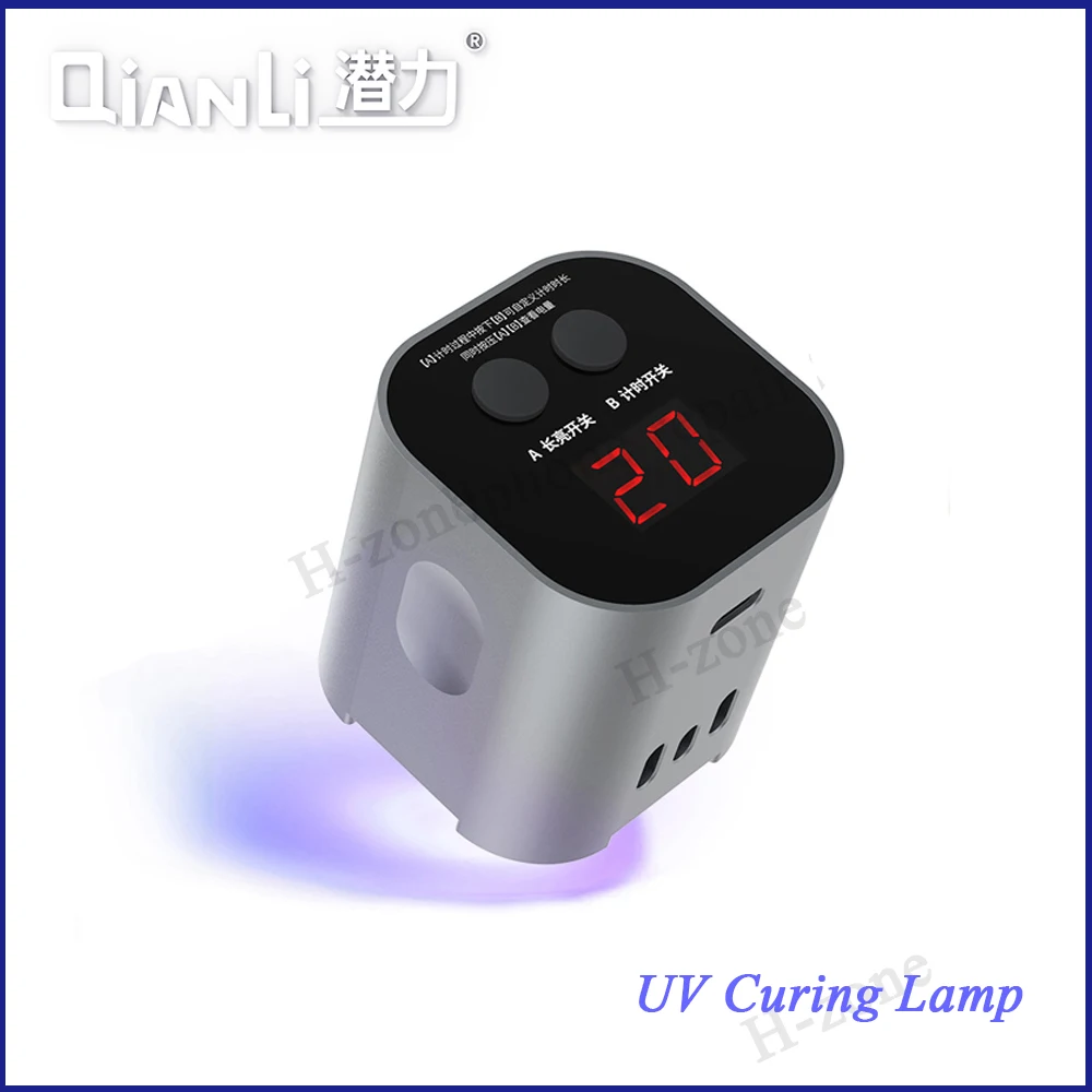 Qianli Intelligent UV Curing Lamp LED 3S Fast Adhesive Green Oil Purple Light Phone Motherboard IUV Repair Lamp
Qianli Intelligent UV Curing Lamp LED 3S Fast Adhesive Green Oil Purple Light Phone Motherboard IUV Repair Lamp