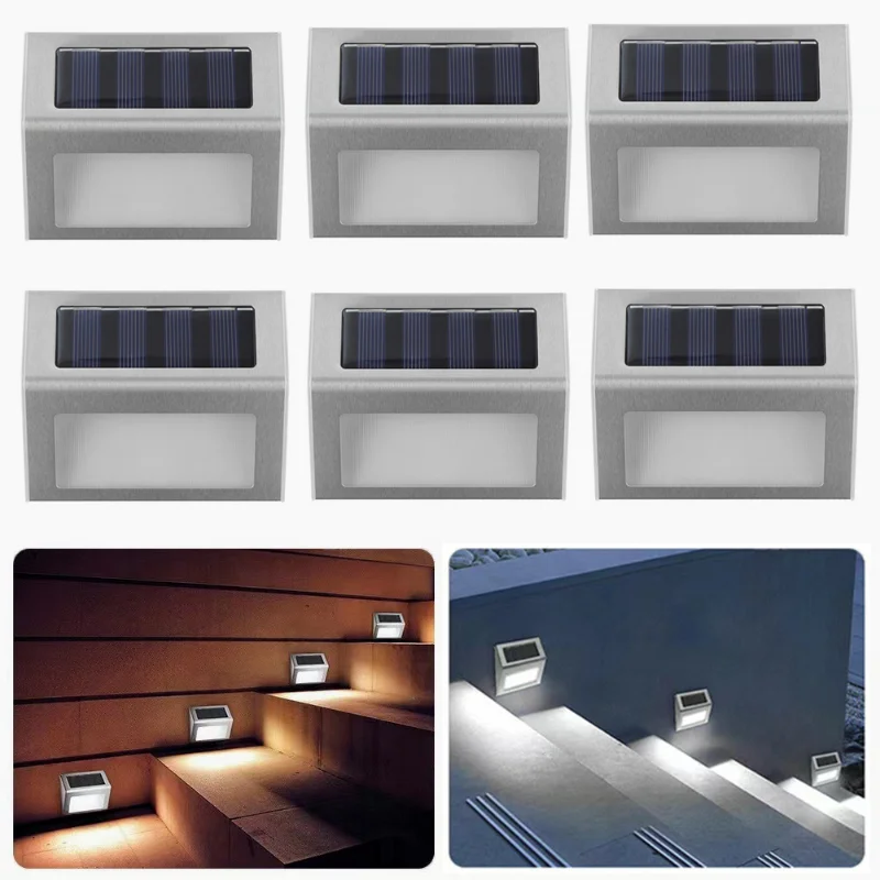 Waterproof Solar Led Light Outdoor Garden Lights Outdoor Solar Light Fence Balcony Solar Lamp For Patio Stair Garden Decoration
Waterproof Solar Led Light Outdoor Garden Lights Outdoor Solar Light Fence Balcony Solar Lamp For Patio Stair Garden Decoration