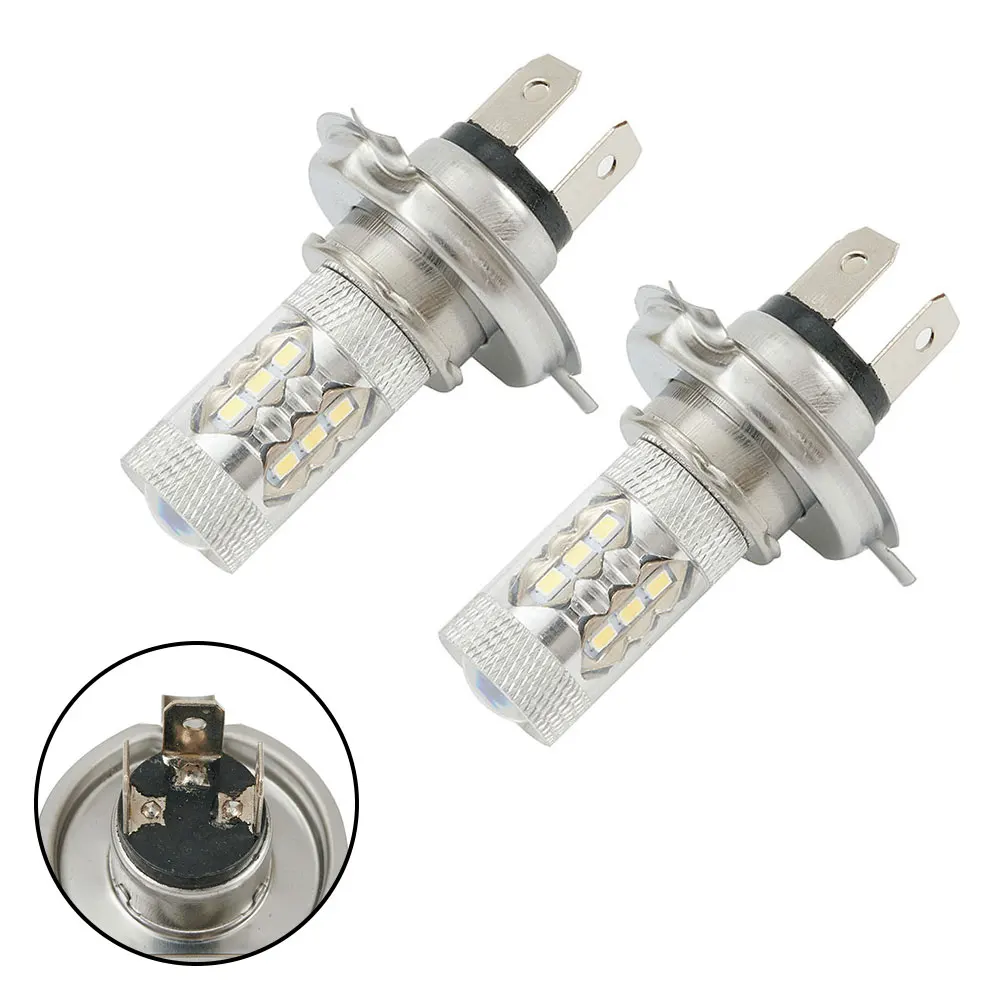 2pcs LED Fog Light Bulbs White Light 3030 16LED 80W H4 Motorcycle Modified Light Signal, Turn, Brake, Parking, Tail, DRL Lights
2pcs LED Fog Light Bulbs White Light 3030 16LED 80W H4 Motorcycle Modified Light Signal, Turn, Brake, Parking, Tail, DRL Lights