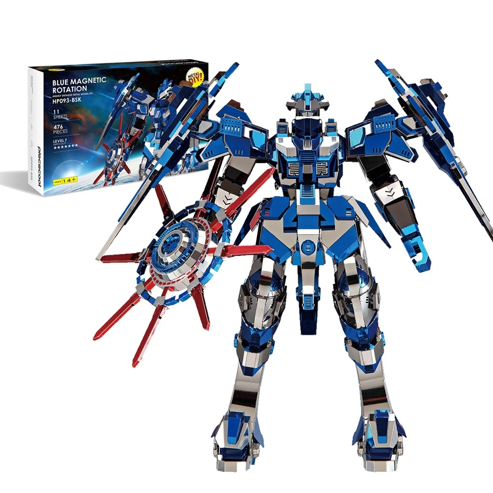 Creative Game Diy 3D Metal Fighting Shooter Assembly Magnetic Mecha Model Kit For Teenagers Gift
Creative Game Diy 3D Metal Fighting Shooter Assembly Magnetic Mecha Model Kit For Teenagers Gift