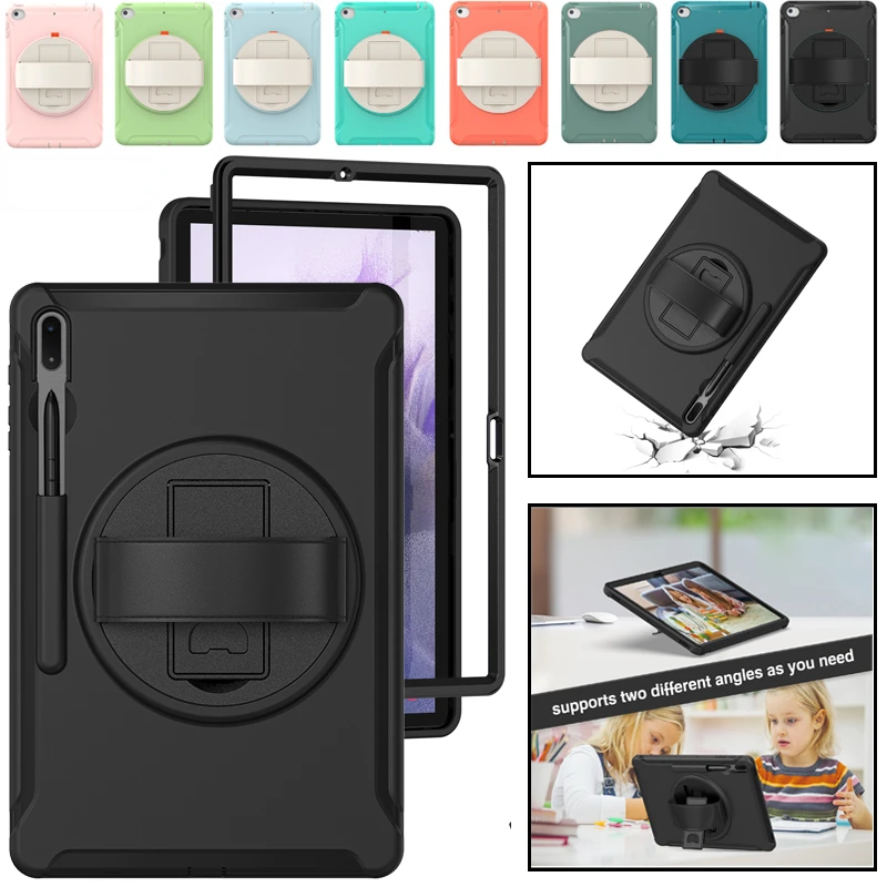 Вращающийся на 360 градусов чехол для Samsung Galaxy Tab A 8,0 S7 FE Plus 5G T735 A7 S6 Lite 2021 T505 T225, детский противоударный чехол для планшета
Вращающийся на 360 градусов чехол для Samsung Galaxy Tab A 8,0 S7 FE Plus 5G T735 A7 S6 Lite 2021 T505 T225, детский противоударный чехол для планшета