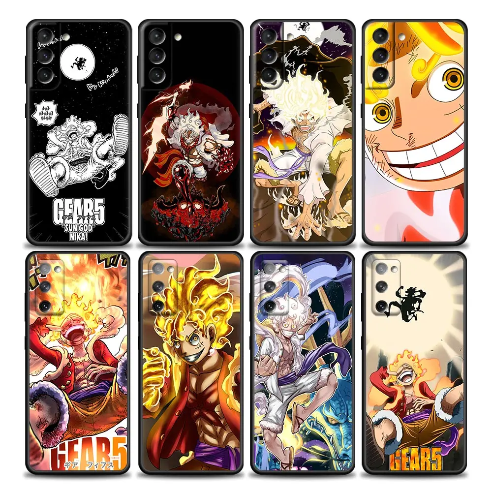 One Piece GEAR 5 Luffy Anime Case For Samsung Galaxy S21 S20 FE S22 Ultra S10 S9 S8 Plus Lite 5G Coque Cover Sun God Nika Fundas
One Piece GEAR 5 Luffy Anime Case For Samsung Galaxy S21 S20 FE S22 Ultra S10 S9 S8 Plus Lite 5G Coque Cover Sun God Nika Fundas