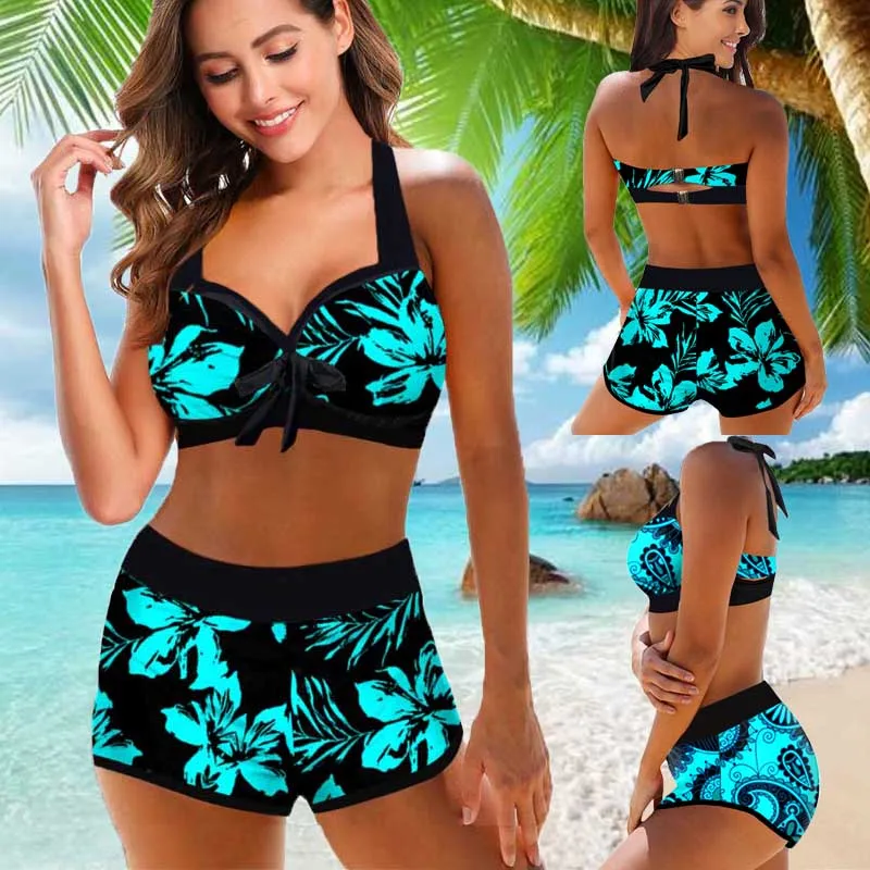 2022 New High Waist Bikini Sexy Swimsuit Women Print Bathing Suit Bikini Set Plus Size Swimwear Female Beach Swimming Suit
2022 New High Waist Bikini Sexy Swimsuit Women Print Bathing Suit Bikini Set Plus Size Swimwear Female Beach Swimming Suit