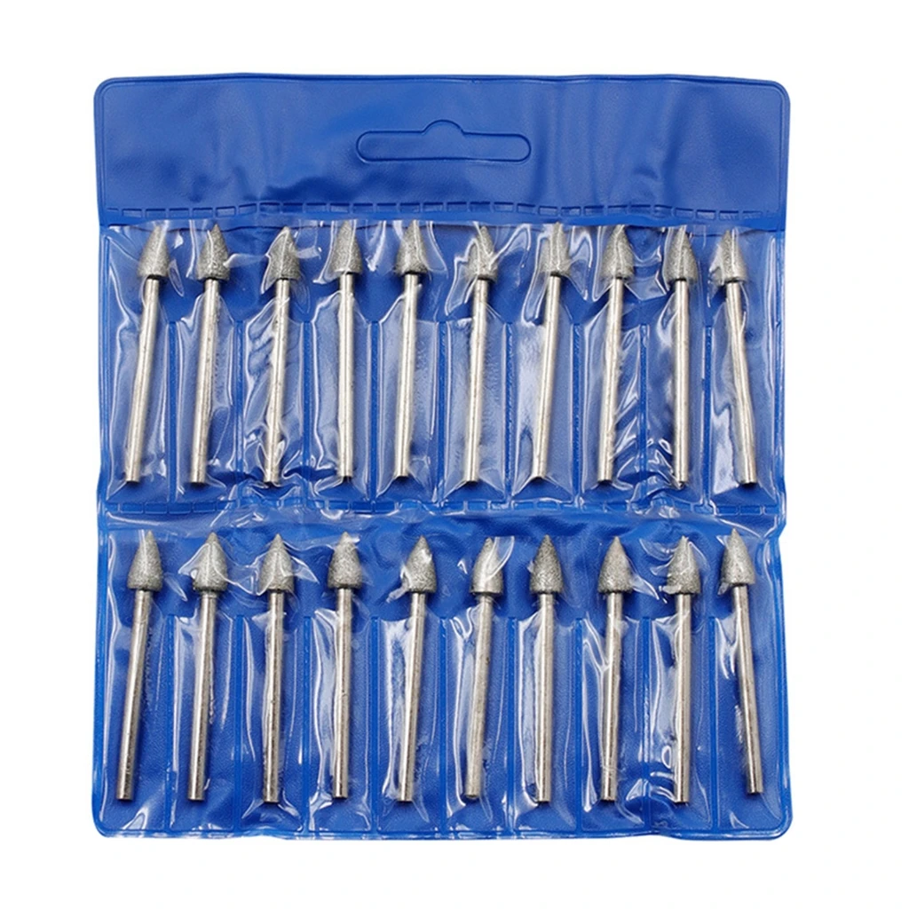 Pack of 20 Grinding Head Grinding Needle Bits Burrs Metal Stone Jade Engraving Carving Tools Shank Needle Accessory Dropship
Pack of 20 Grinding Head Grinding Needle Bits Burrs Metal Stone Jade Engraving Carving Tools Shank Needle Accessory Dropship