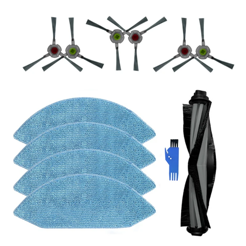 For Ecovacs Deebot OZMO U2 / U2 Pro / DGN22 Robot Vacuum Cleaner Spare Parts Accessories Main Side Brush Mop Cloth
For Ecovacs Deebot OZMO U2 / U2 Pro / DGN22 Robot Vacuum Cleaner Spare Parts Accessories Main Side Brush Mop Cloth