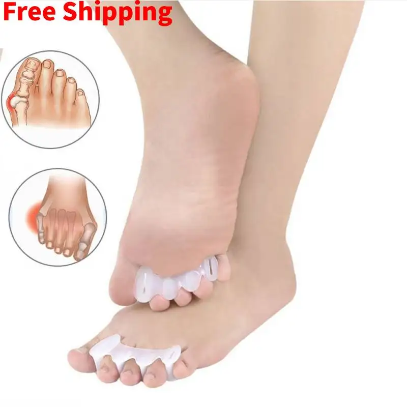 12Pcs=6Pairs Silicone Hallux Valgus Orthopedic Spacers Toe Finger Separator 3 Hole Bunion Care Overlapping Hammer Foot Corrector
12Pcs=6Pairs Silicone Hallux Valgus Orthopedic Spacers Toe Finger Separator 3 Hole Bunion Care Overlapping Hammer Foot Corrector