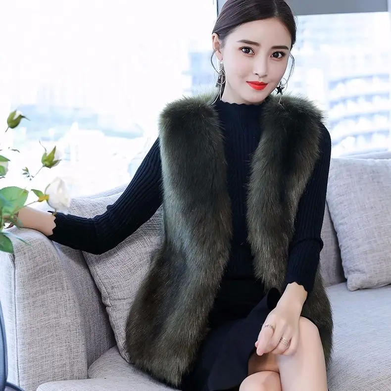 Новинка, теплый жилет из лисьего меха, Свободное пальто, жилет без рукавов, зимняя одежда для женщин и девушек
Новинка, теплый жилет из лисьего меха, Свободное пальто, жилет без рукавов, зимняя одежда для женщин и девушек