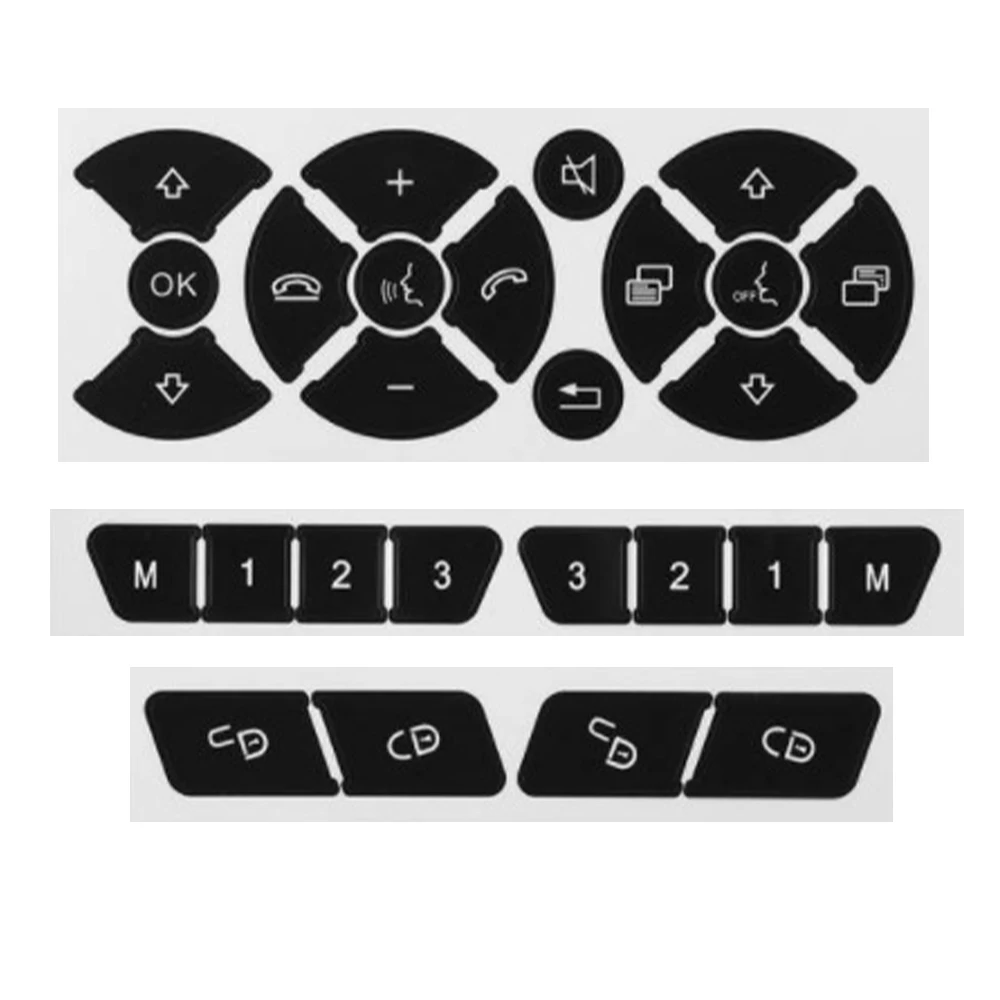 Car Air Condition AC Control Radio Dash Panel Button Repair Sticker Trim Decal for Mercedes-Benz W204 C300 2007-2014
Car Air Condition AC Control Radio Dash Panel Button Repair Sticker Trim Decal for Mercedes-Benz W204 C300 2007-2014