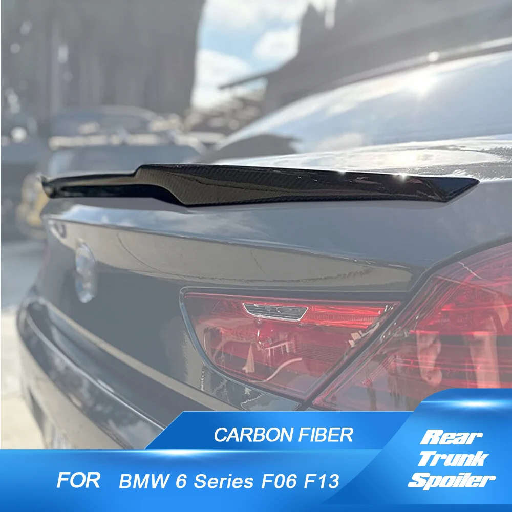 Carbon Fiber Rear Trunk Spoiler Fits for BMW 6 Series F06 F13 640i 650i 640d Base and M Sport M6 Gran Coupe Sedan 2012-2018 Lip
Carbon Fiber Rear Trunk Spoiler Fits for BMW 6 Series F06 F13 640i 650i 640d Base and M Sport M6 Gran Coupe Sedan 2012-2018 Lip