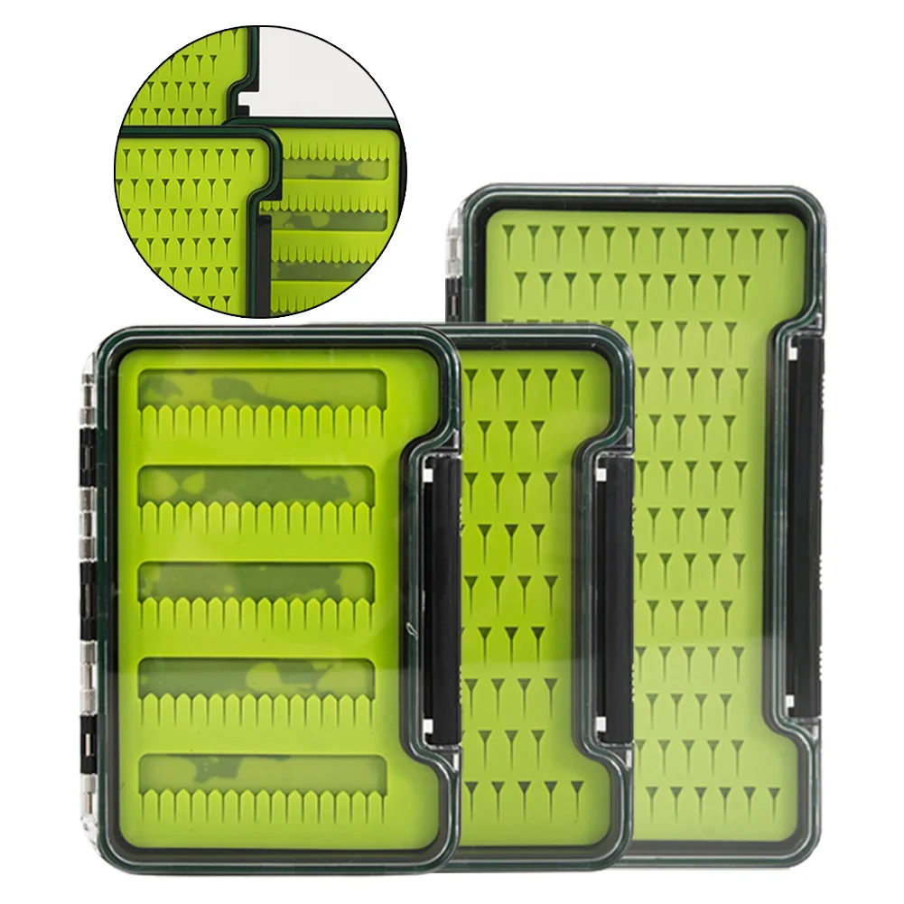 Fly Fishing Box Waterproof-rubber Gasket Seal Insert Clear Lid Jigs Tackle Boxes Protable Silicone Fishing Storage Box
Fly Fishing Box Waterproof-rubber Gasket Seal Insert Clear Lid Jigs Tackle Boxes Protable Silicone Fishing Storage Box