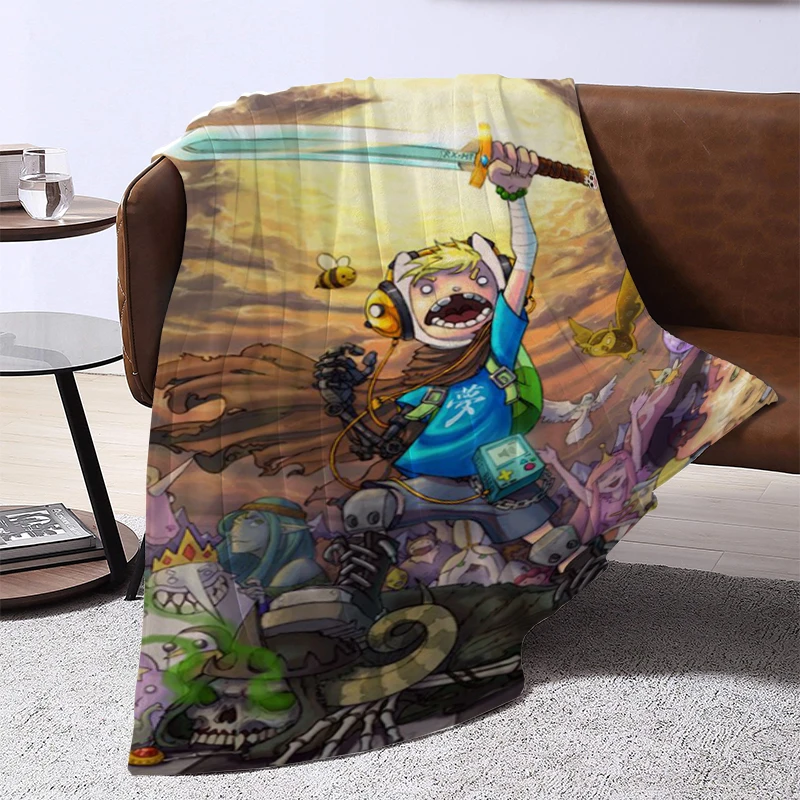 Double Bed Blankets for Decorative Sofa Blanket Adventure Time Fluffy Soft Blankets & Throws Furry Throw Summer Comforter Anime
Double Bed Blankets for Decorative Sofa Blanket Adventure Time Fluffy Soft Blankets & Throws Furry Throw Summer Comforter Anime