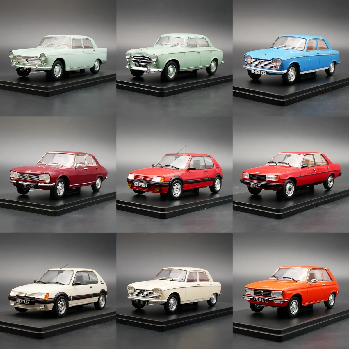 Ixo 1:24 France 504 404 403 305 205 204 104ZS Diecast Car Model Metal Toy Vehicle
Ixo 1:24 France 504 404 403 305 205 204 104ZS Diecast Car Model Metal Toy Vehicle
