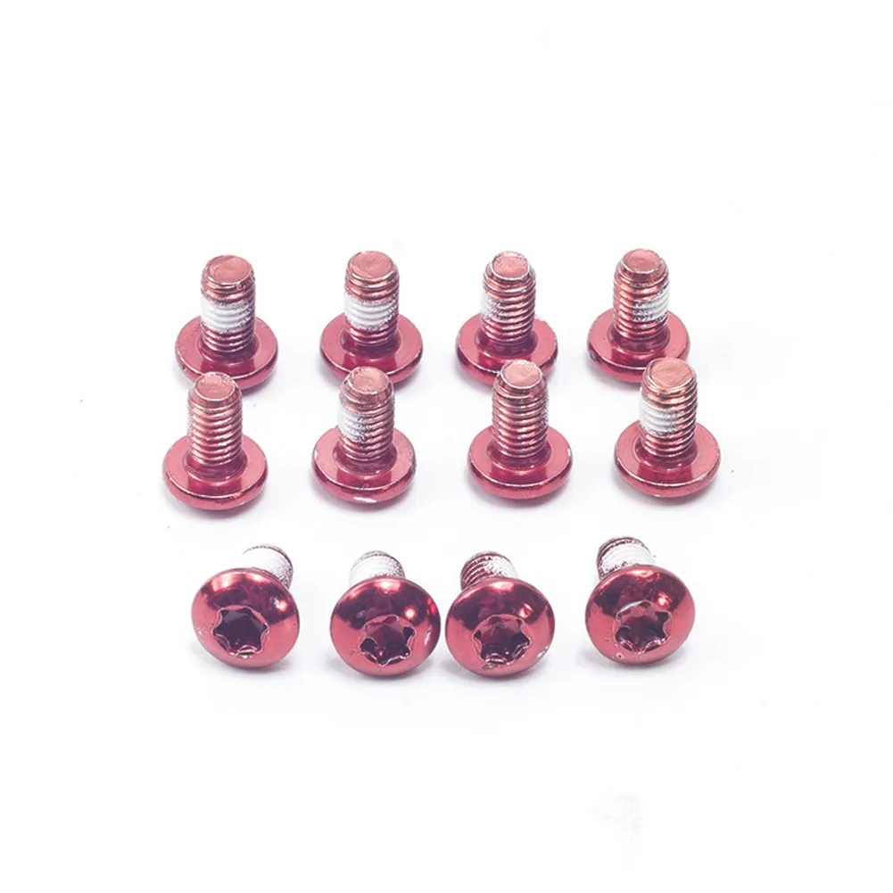 12pcs M5x9mm Bicycle Disk Brake Rotor Bolts Colorful Stainless Steel T25 Bike Bicycle Brakes Disc Screws Cycling Accessories
12pcs M5x9mm Bicycle Disk Brake Rotor Bolts Colorful Stainless Steel T25 Bike Bicycle Brakes Disc Screws Cycling Accessories
