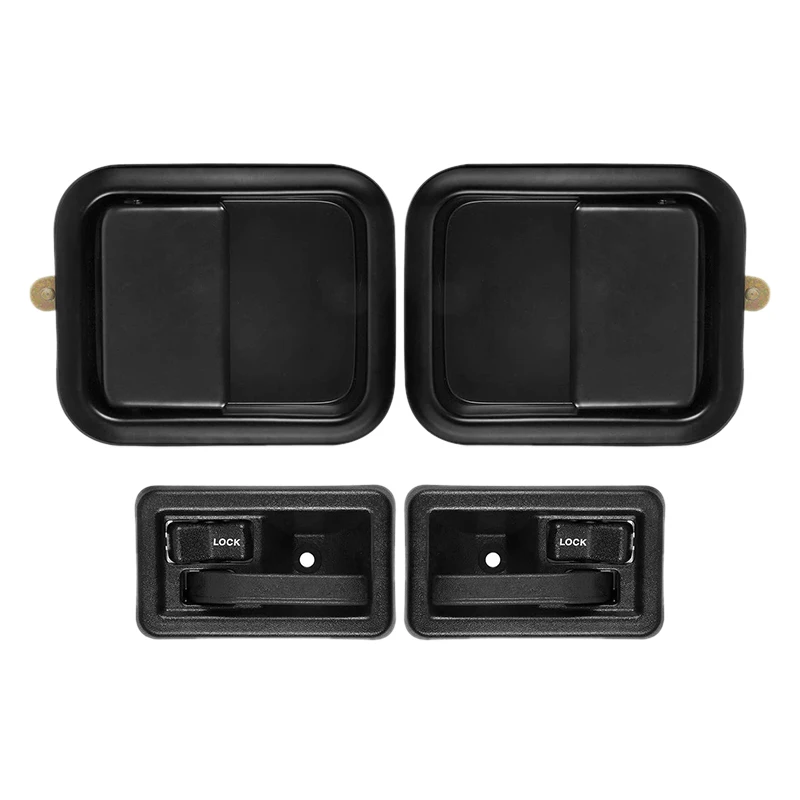 Car Interior and Exterior Door Handle Kit Front LH and RH Side for Jeep Wrangler 55176383AE 55176382AE
Car Interior and Exterior Door Handle Kit Front LH and RH Side for Jeep Wrangler 55176383AE 55176382AE