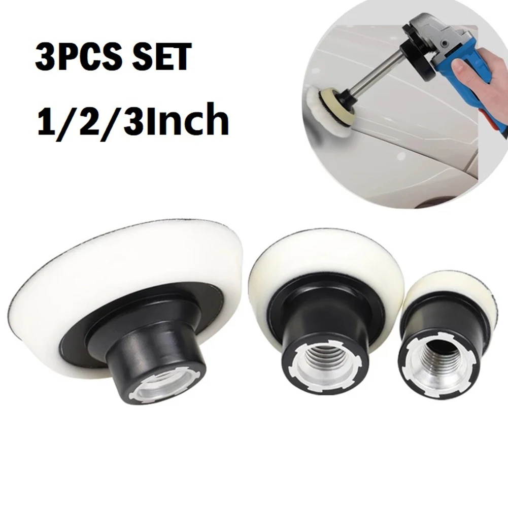 3Pcs Sponge Interface Pad Self Adhesive Hook And Loop Soft Edge Backing Pad 30/50/75mm 12000 RPM Power Tool Accessories
3Pcs Sponge Interface Pad Self Adhesive Hook And Loop Soft Edge Backing Pad 30/50/75mm 12000 RPM Power Tool Accessories