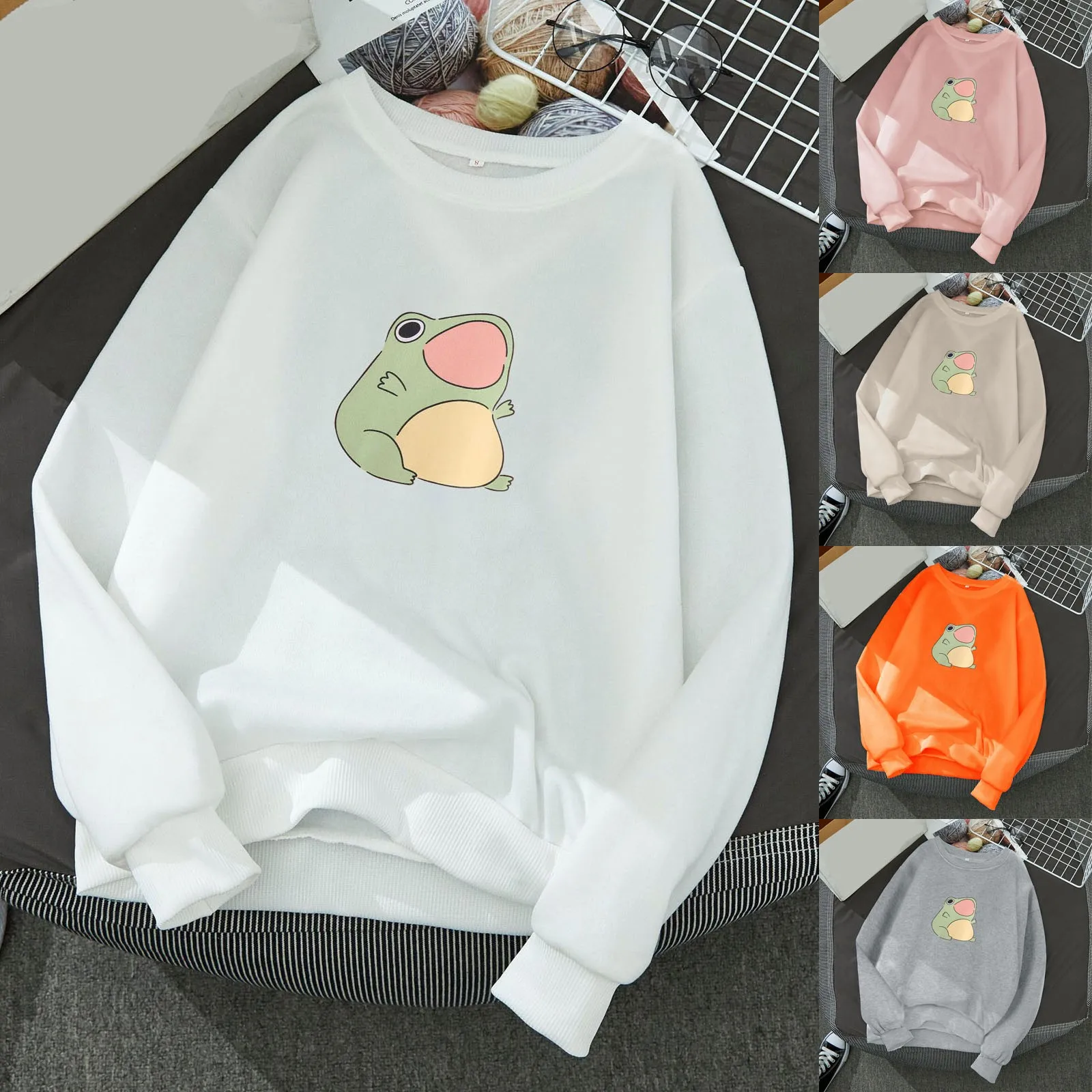 Women's Pullovers Fun Graphic Print Round Neck Long Sleeve Sweatshirt Tops Sweat Shirts Women Casual Hoodie Dress Women
Women's Pullovers Fun Graphic Print Round Neck Long Sleeve Sweatshirt Tops Sweat Shirts Women Casual Hoodie Dress Women