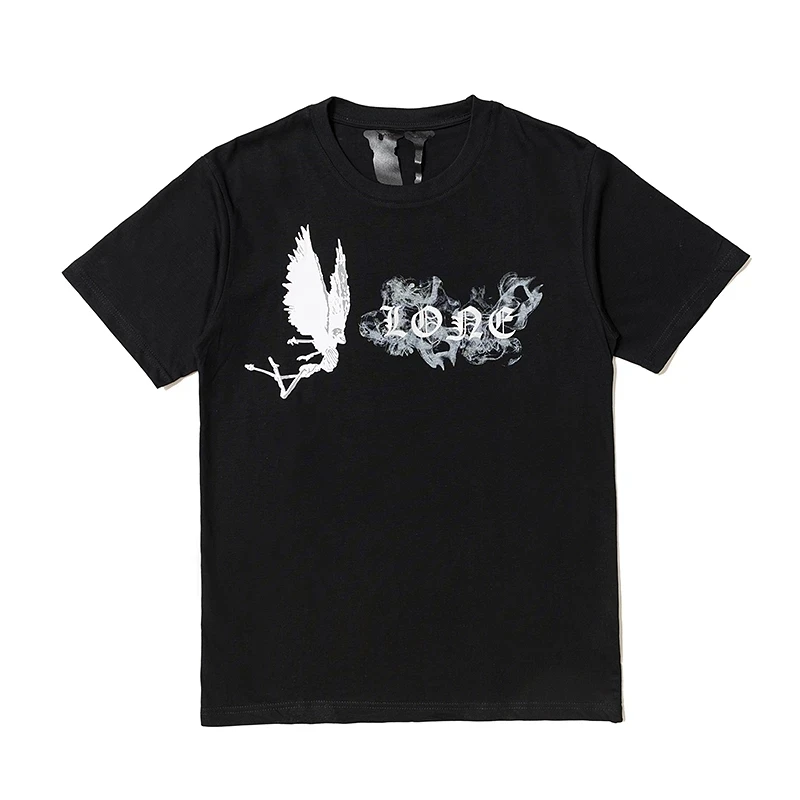 Vlone Oversized T-shirt Harajuku Classic Vlone t shirt for men Street Hip-hop Big V Anime Smoke Angel Round Neck Short-sleeved
Vlone Oversized T-shirt Harajuku Classic Vlone t shirt for men Street Hip-hop Big V Anime Smoke Angel Round Neck Short-sleeved