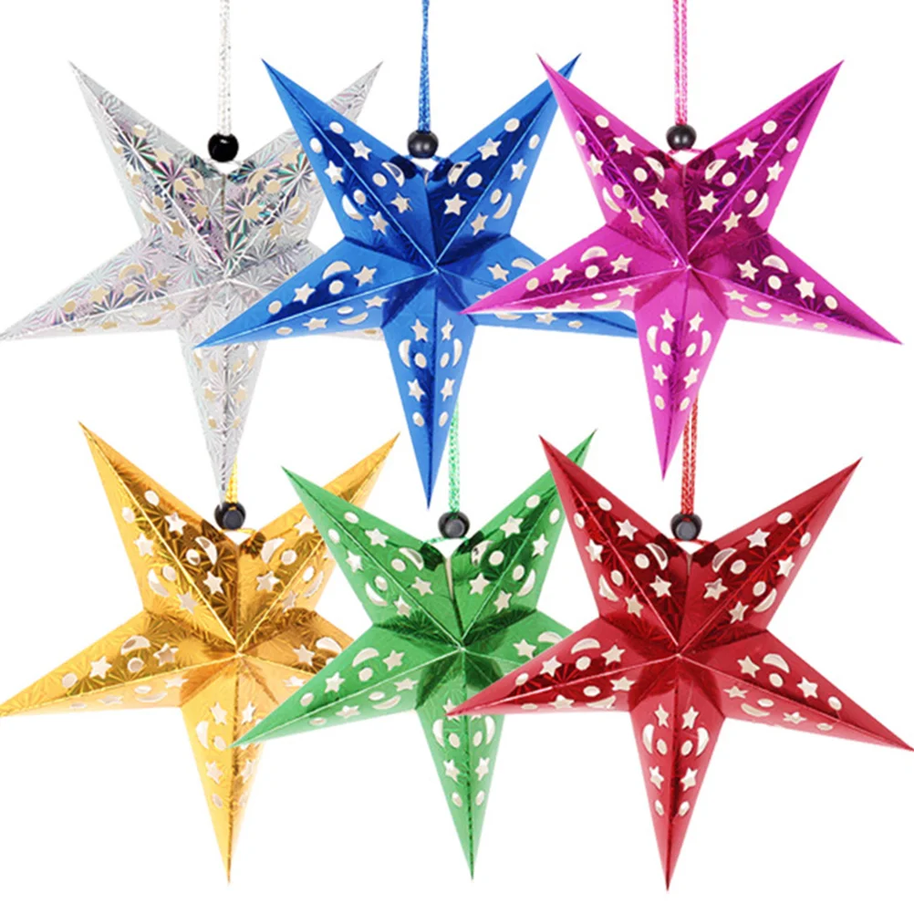 Star Paper Lantern Hanging Christmas Lampshade Light Lamp Shade Lanterns Decoration Decorations Ceiling Stars 3D Decor Ornament
Star Paper Lantern Hanging Christmas Lampshade Light Lamp Shade Lanterns Decoration Decorations Ceiling Stars 3D Decor Ornament