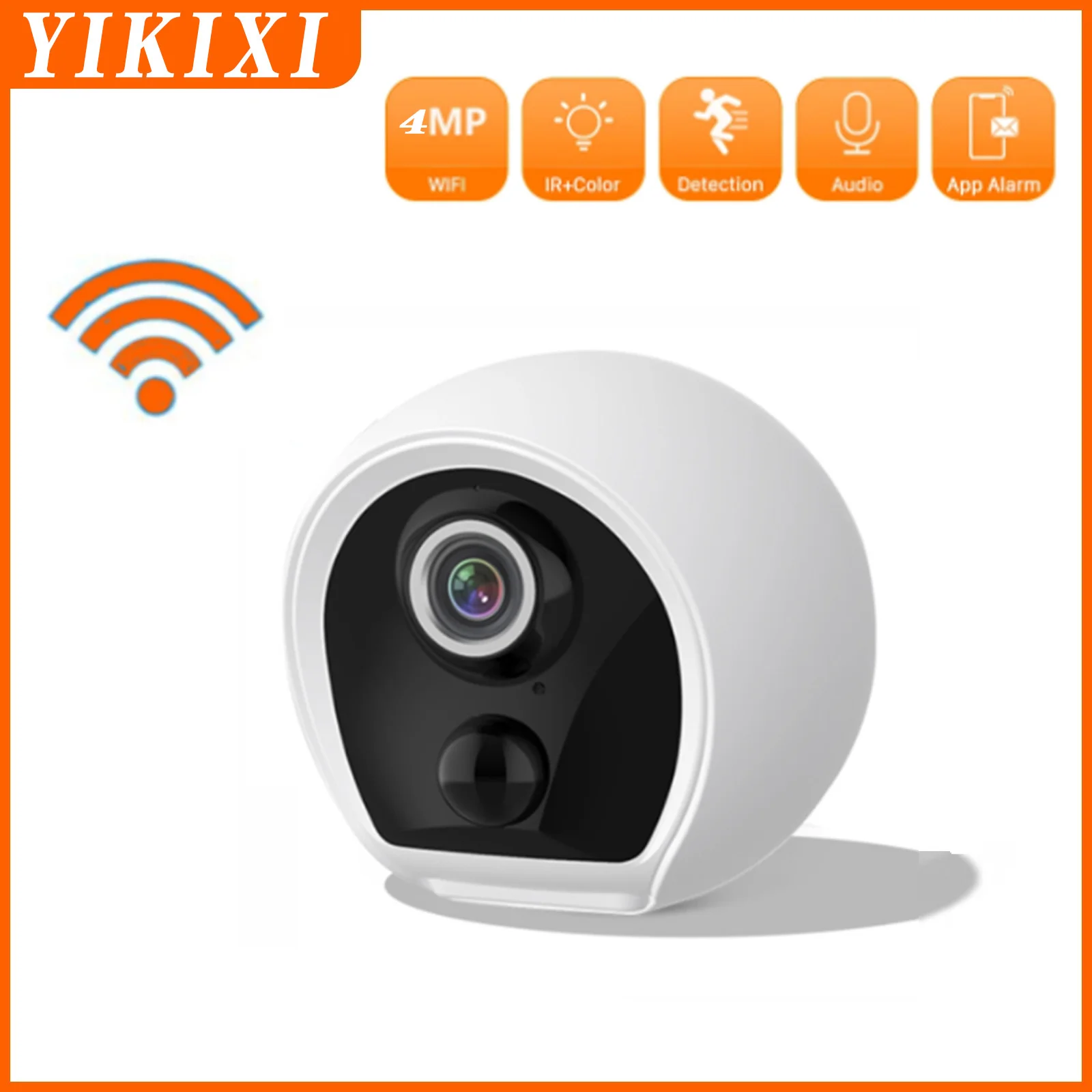 4MP Wireles Batery Camera Wifi Pir Night Vision Motion Detection Security Kamera Mobile Phone Remote Monitoring Waterprof ip cam
4MP Wireles Batery Camera Wifi Pir Night Vision Motion Detection Security Kamera Mobile Phone Remote Monitoring Waterprof ip cam