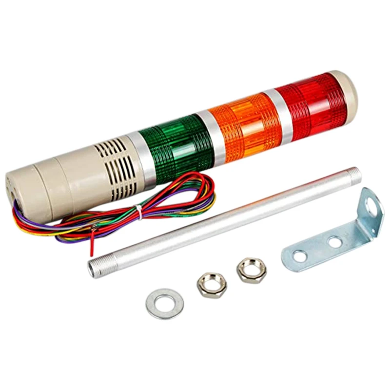 Industrial Signal Light Tower Column Alarm Tower Flashing Indicator Light With Buzzer Stacked LED Warning Light
Industrial Signal Light Tower Column Alarm Tower Flashing Indicator Light With Buzzer Stacked LED Warning Light