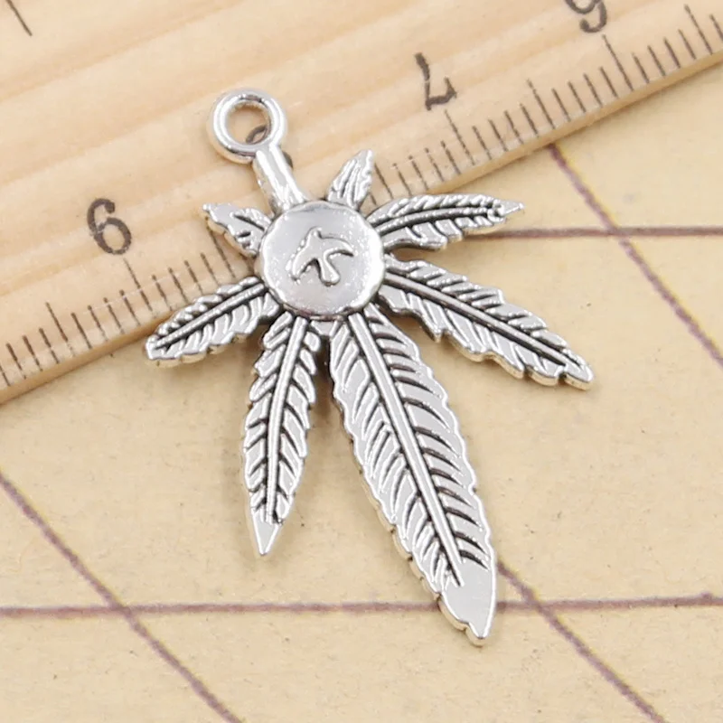 10pcs Charms Maple Leaf Leaves 35x25mm Tibetan Silver Color Pendants Antique Jewelry Making DIY Handmade Craft
10pcs Charms Maple Leaf Leaves 35x25mm Tibetan Silver Color Pendants Antique Jewelry Making DIY Handmade Craft