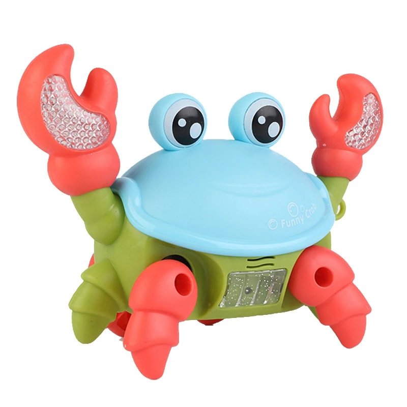 Kids Electric Crab With Sound And Light Big Crab Fun Toy Baby Classic Toy Beach Toys For Baby Drag Baby Summer Toys
Kids Electric Crab With Sound And Light Big Crab Fun Toy Baby Classic Toy Beach Toys For Baby Drag Baby Summer Toys