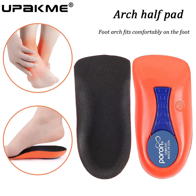New Orthopedic Half Insoles Plantar Fasciitis Feet Insoles Arch Supports Orthotics Inserts Relieve Flat Feet High Arch Foot Pain
New Orthopedic Half Insoles Plantar Fasciitis Feet Insoles Arch Supports Orthotics Inserts Relieve Flat Feet High Arch Foot Pain