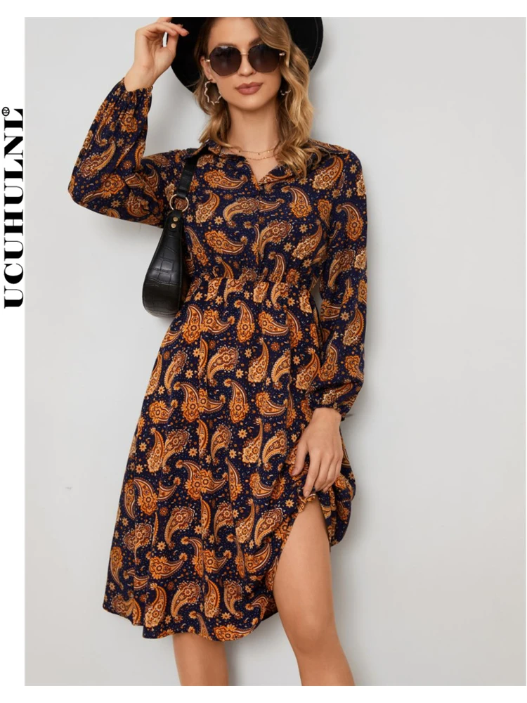 Women Broken Flowers Mid-Calf Dresses Elegant Party Vacation Beach Sexy V Collar Long Sleeve Dresses For Women Clubwear
Women Broken Flowers Mid-Calf Dresses Elegant Party Vacation Beach Sexy V Collar Long Sleeve Dresses For Women Clubwear