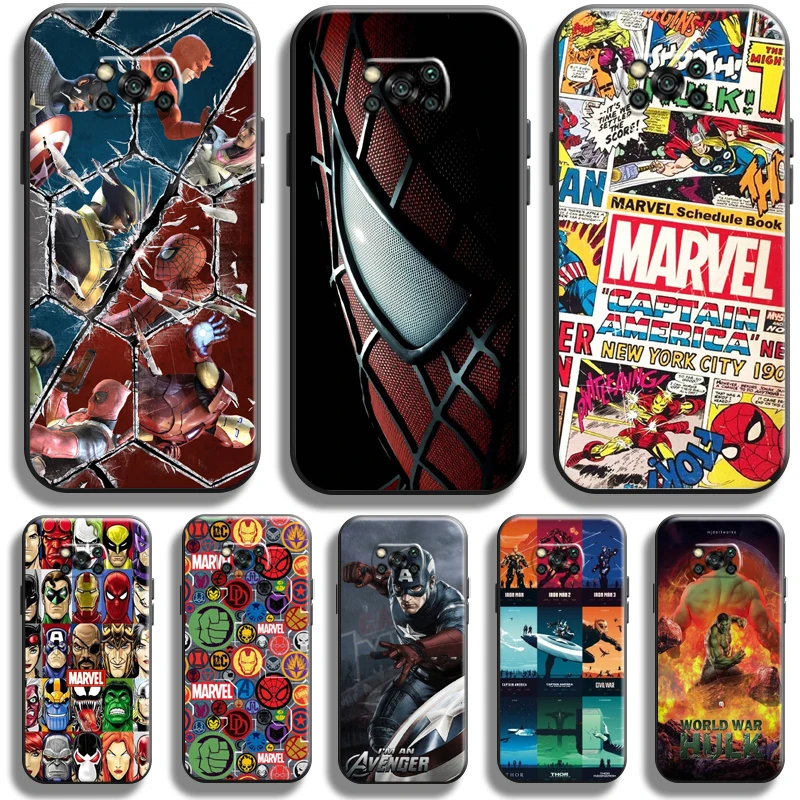 Marvel Avengers Iron Man For Xiaomi Poco X3 GT POCO X3 Pro NFC Phone Case Soft Funda Silicone Cover Back Coque
Marvel Avengers Iron Man For Xiaomi Poco X3 GT POCO X3 Pro NFC Phone Case Soft Funda Silicone Cover Back Coque