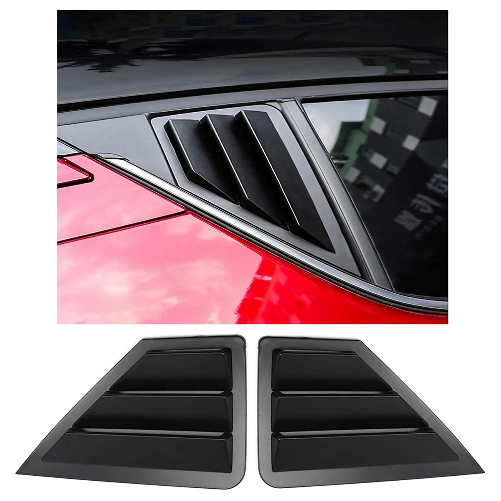 For Toyota C-HR CHR 2016 - 2021 Car Accessories Rear Car Side Window Louvers Vent Cover Trim Auto Decorative
For Toyota C-HR CHR 2016 - 2021 Car Accessories Rear Car Side Window Louvers Vent Cover Trim Auto Decorative