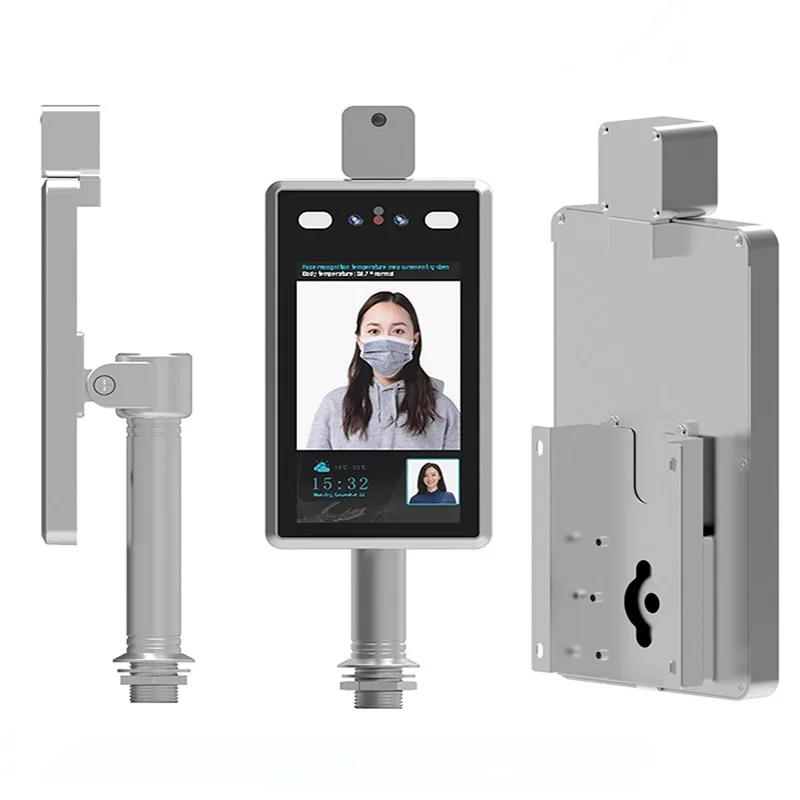 Infrared body temperature Measurement face recognition access control system with infrared thermal Scanner Camera
Infrared body temperature Measurement face recognition access control system with infrared thermal Scanner Camera