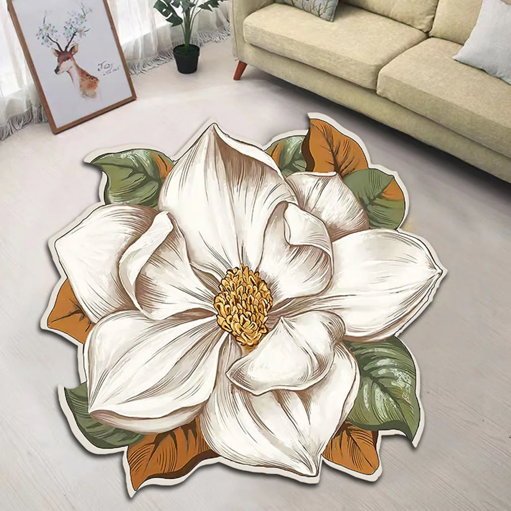 Flower Carpet Chinese Style Lotus Floor Mat Bedside Blanket Cloakroom Mat Irregular Thicken Bedroom Decor Washable Non-slip Mat
Flower Carpet Chinese Style Lotus Floor Mat Bedside Blanket Cloakroom Mat Irregular Thicken Bedroom Decor Washable Non-slip Mat