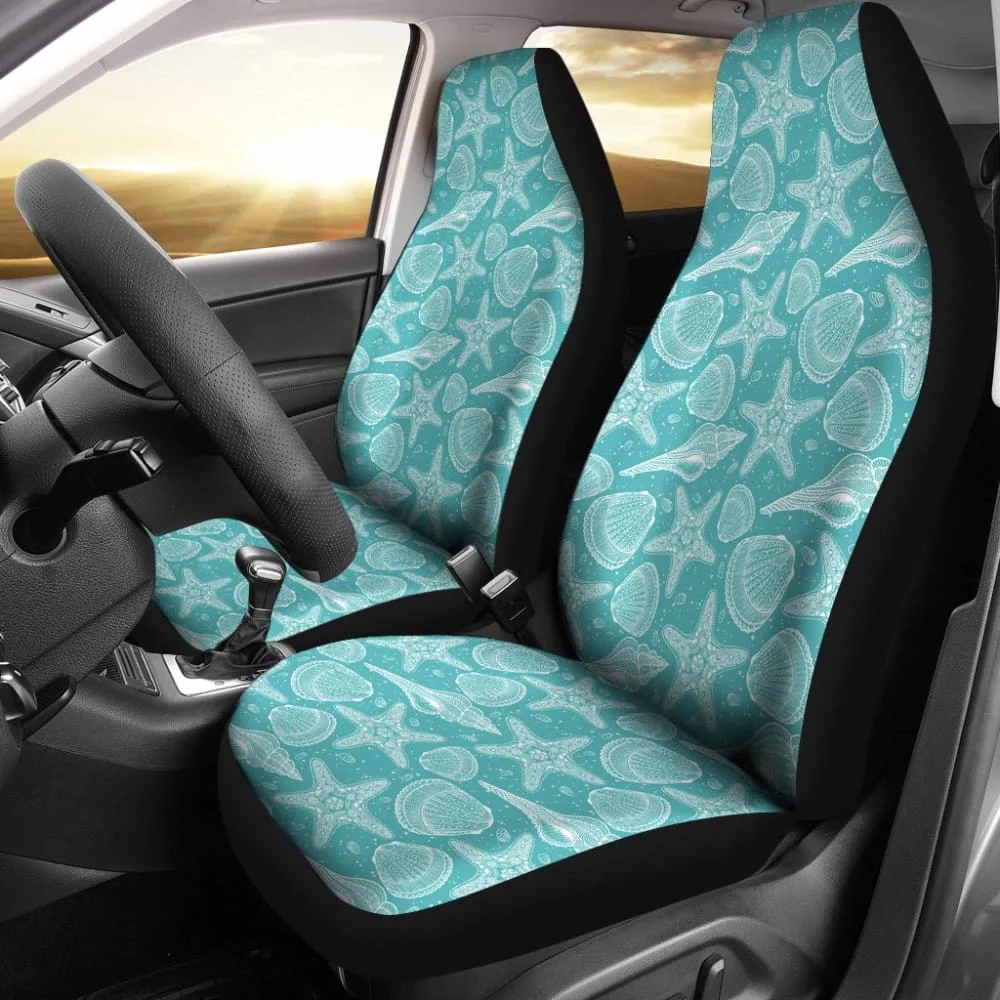 Amazing Sea Shell Car Seat Covers Pack of 2 Universal Front Seat Protective Cover
Amazing Sea Shell Car Seat Covers Pack of 2 Universal Front Seat Protective Cover