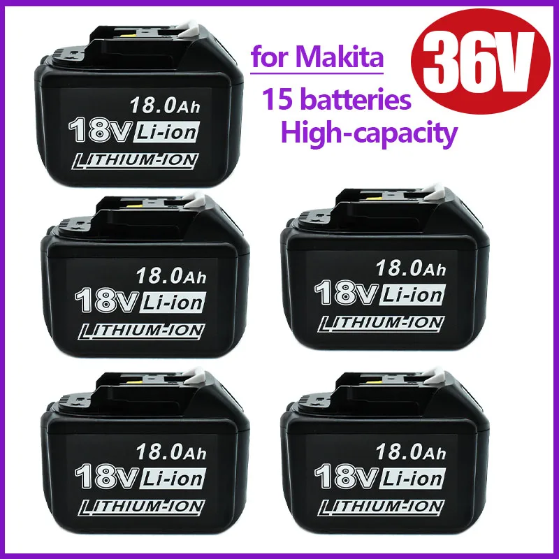 Новый энергосберегающий сердечник высокой емкости 15 для Makita 18 в BL1830B BL1850B BL1850 BL1840 BL1860 BL1815, сменный литиевый аккумулятор
Новый энергосберегающий сердечник высокой емкости 15 для Makita 18 в BL1830B BL1850B BL1850 BL1840 BL1860 BL1815, сменный литиевый аккумулятор