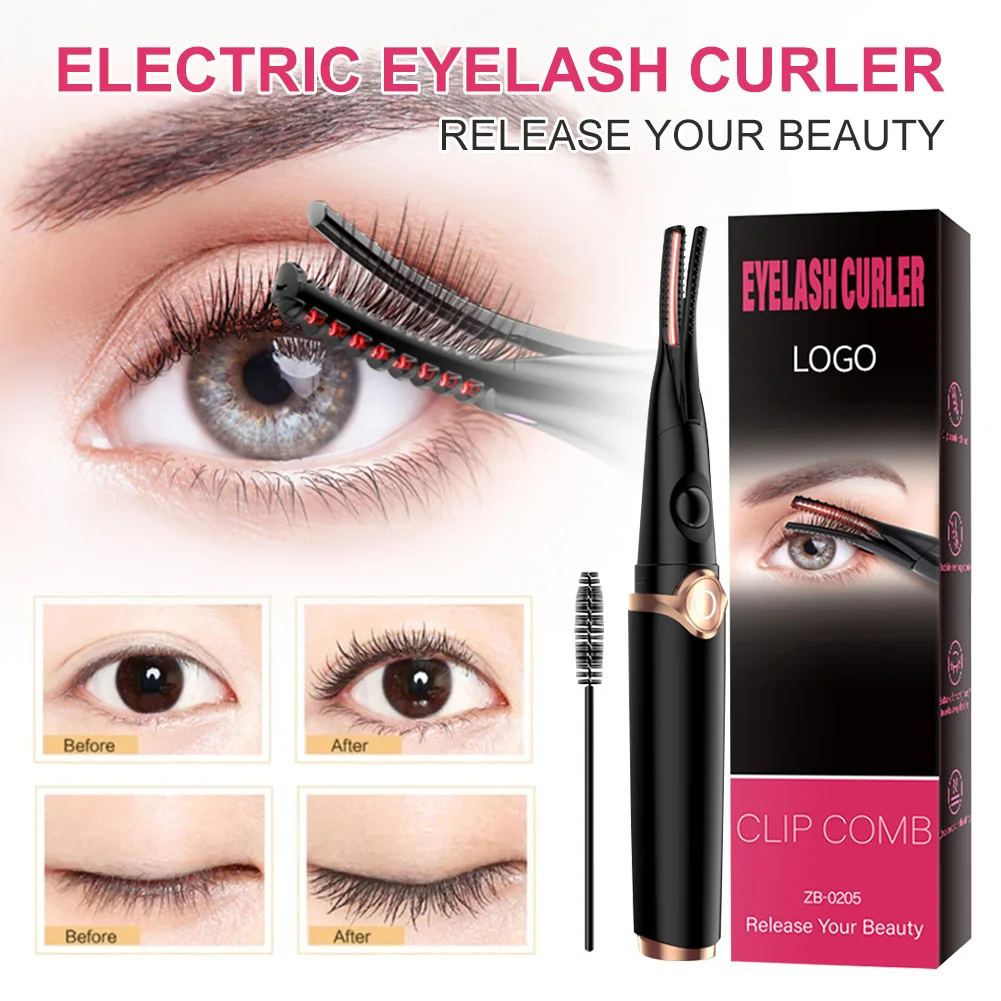 Portable Electric Eyelash Curler Brush Fast Heating Temperature Adjustable Eyelash Curl Pen Lashes Curling Tool Beauty Supplies
Portable Electric Eyelash Curler Brush Fast Heating Temperature Adjustable Eyelash Curl Pen Lashes Curling Tool Beauty Supplies