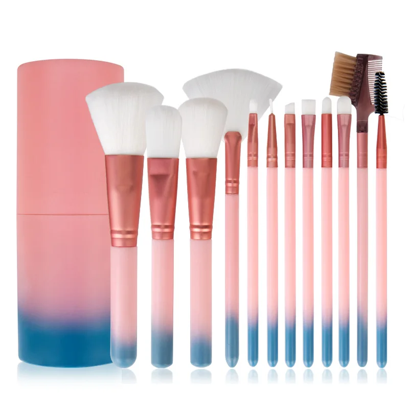 Professional Pink 12 Pcs Premium Makeup Brush Set With Cylinder Case Makeup Brushes For Foundation Eye Shadow Concealer Eyeliner
Professional Pink 12 Pcs Premium Makeup Brush Set With Cylinder Case Makeup Brushes For Foundation Eye Shadow Concealer Eyeliner