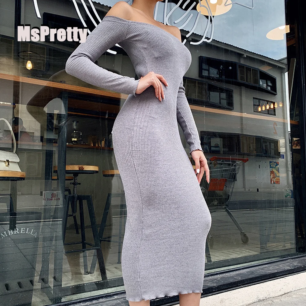 MsPretty Платье макси с открытыми плечами винтажное сексуальное облегающее вечернее платье с длинным рукавом повседневное равномерное платье ...
MsPretty Платье макси с открытыми плечами винтажное сексуальное облегающее вечернее платье с длинным рукавом повседневное равномерное платье ...
