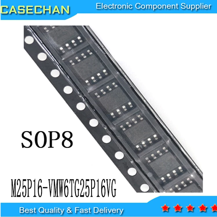 Новые и оригинальные детали M25P16 16 Мбит SOP8 2 м
