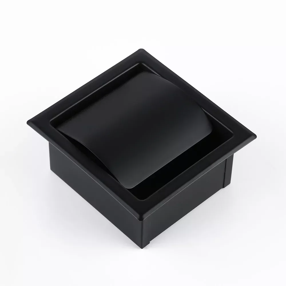 Paper Holders Modern Wall Mount Matte Black 304 Stainless Steel Bathroom Toilet Paper Holder WC Roll Paper Tissue Box 2248MB
Paper Holders Modern Wall Mount Matte Black 304 Stainless Steel Bathroom Toilet Paper Holder WC Roll Paper Tissue Box 2248MB