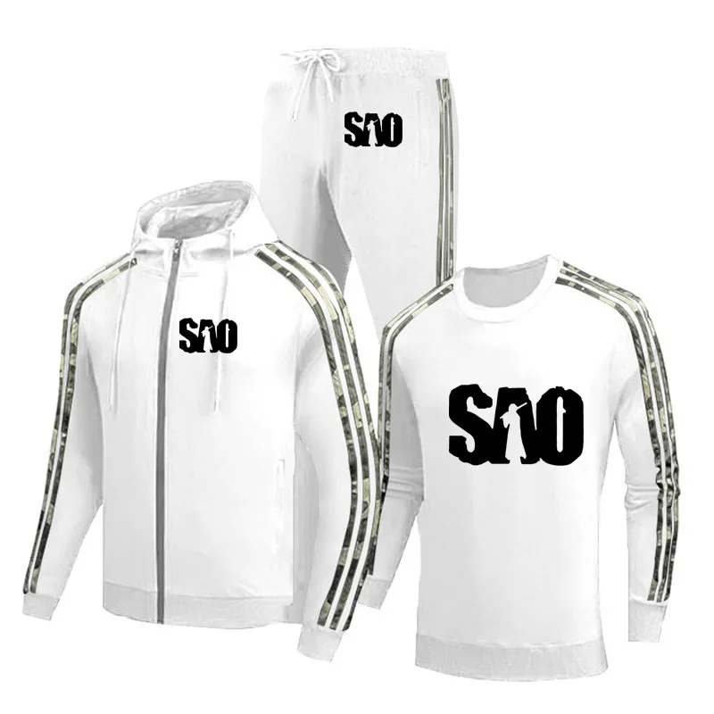 Casual Spring Autumn Anime Sword Art Online SAO Printed Men's Zip Jacket Cotton Men's jacket + sweater + pants three-piece suit
Casual Spring Autumn Anime Sword Art Online SAO Printed Men's Zip Jacket Cotton Men's jacket + sweater + pants three-piece suit