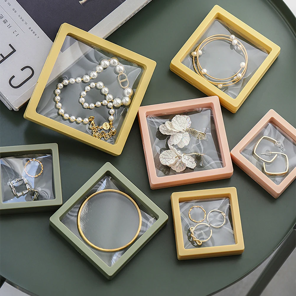 PE Film Jewelry Storage Box Anti-oxidation Portable Transparent Packaging Rings Earrings Necklace Holder Display Storage Box
PE Film Jewelry Storage Box Anti-oxidation Portable Transparent Packaging Rings Earrings Necklace Holder Display Storage Box
