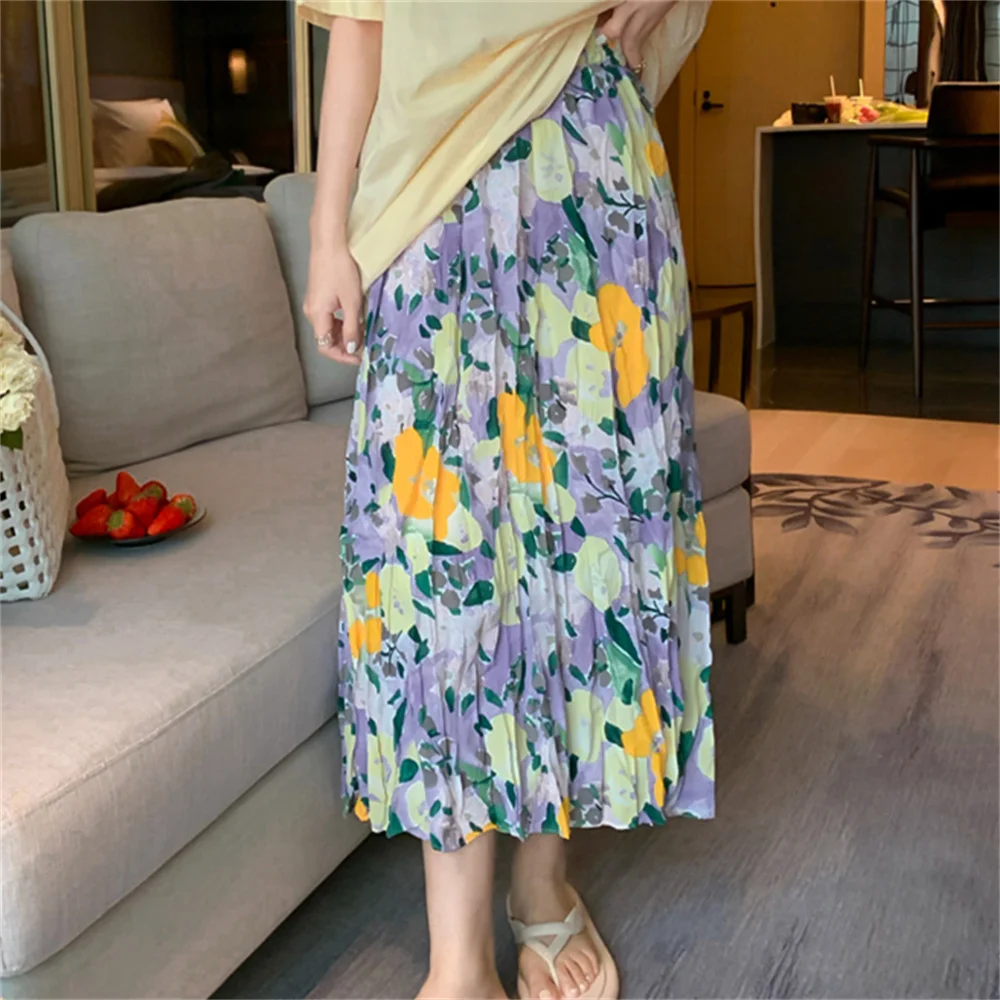 Винтажная юбка Hzirip средней длины, Женская плиссированная стильная шикарная летняя трапециевидная юбка для девушек с цветочным рисунком, По...
Винтажная юбка Hzirip средней длины, Женская плиссированная стильная шикарная летняя трапециевидная юбка для девушек с цветочным рисунком, По...